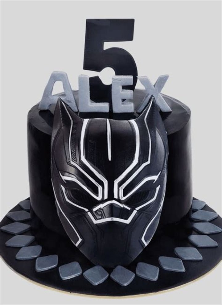 Custom Black Panther Cake