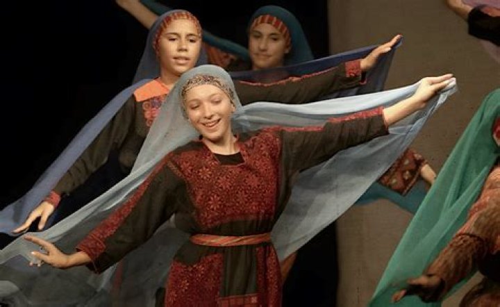 Dabke Dance Palestine House Young Palestinian men and women get the