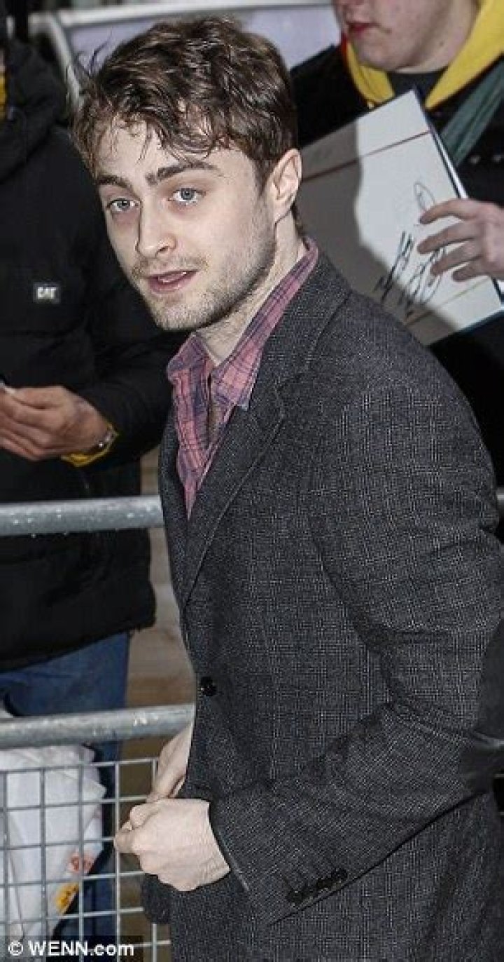 Daniel Radcliffe sparks concern with his pale and gaunt appearance as he leaves theatre after