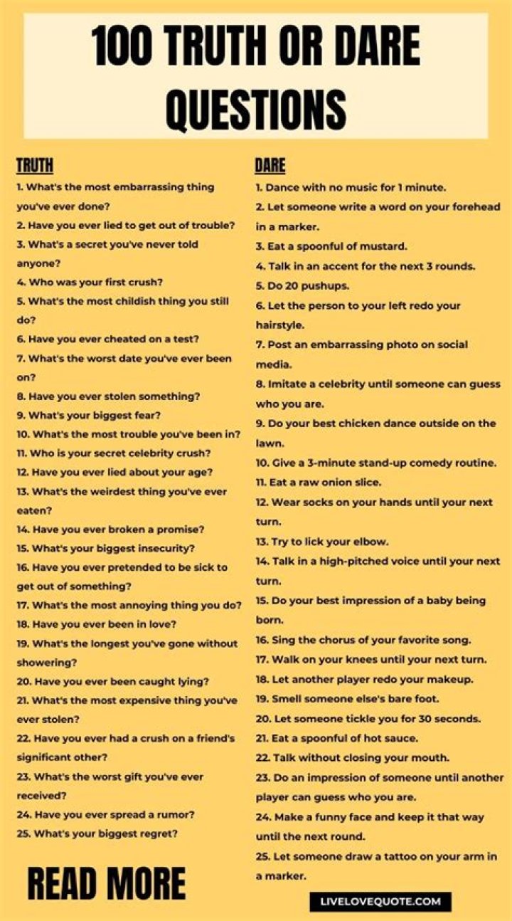 Dare Questions, Fun Questions To Ask, Funny Questions, Interesting