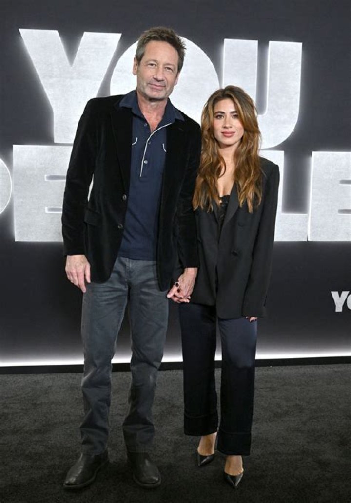 David Duchovny & Girlfriend Monique Pendleberry Seen Grocery Shopping