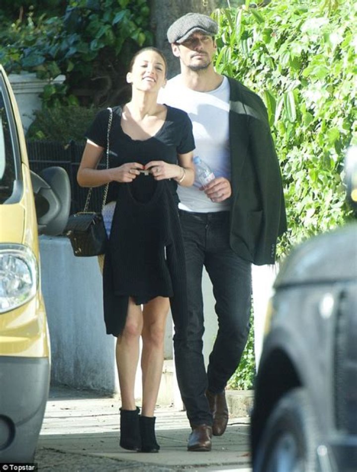 David Gandy packs on the PDA with a mystery Daily Mail Online