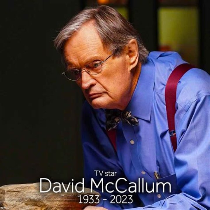 David McCallum, star of hit TV series 'The Man From U.N.C.L.E.' and