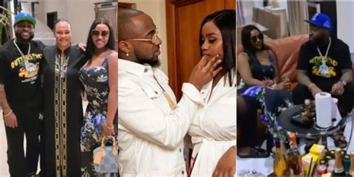 Davido and Chioma Arrive Lagos for Their Wedding, Meet with Chief