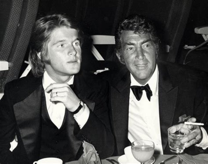 Dean Martin with his son Craig,daughter Deana and son DeanPaul. Martin