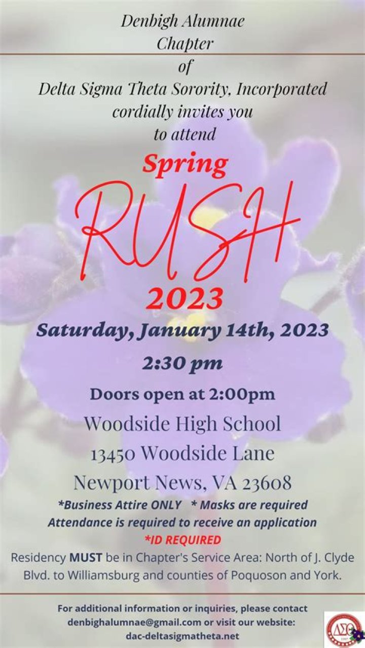 Delta Sigma Theta Alumnae Rush 2021 South Carolina PIXMOB