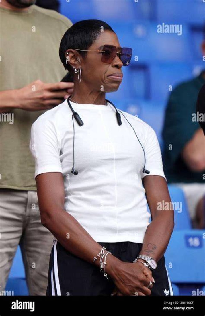Denise Bellingham, mother of England's Jude Bellingham, in the stands