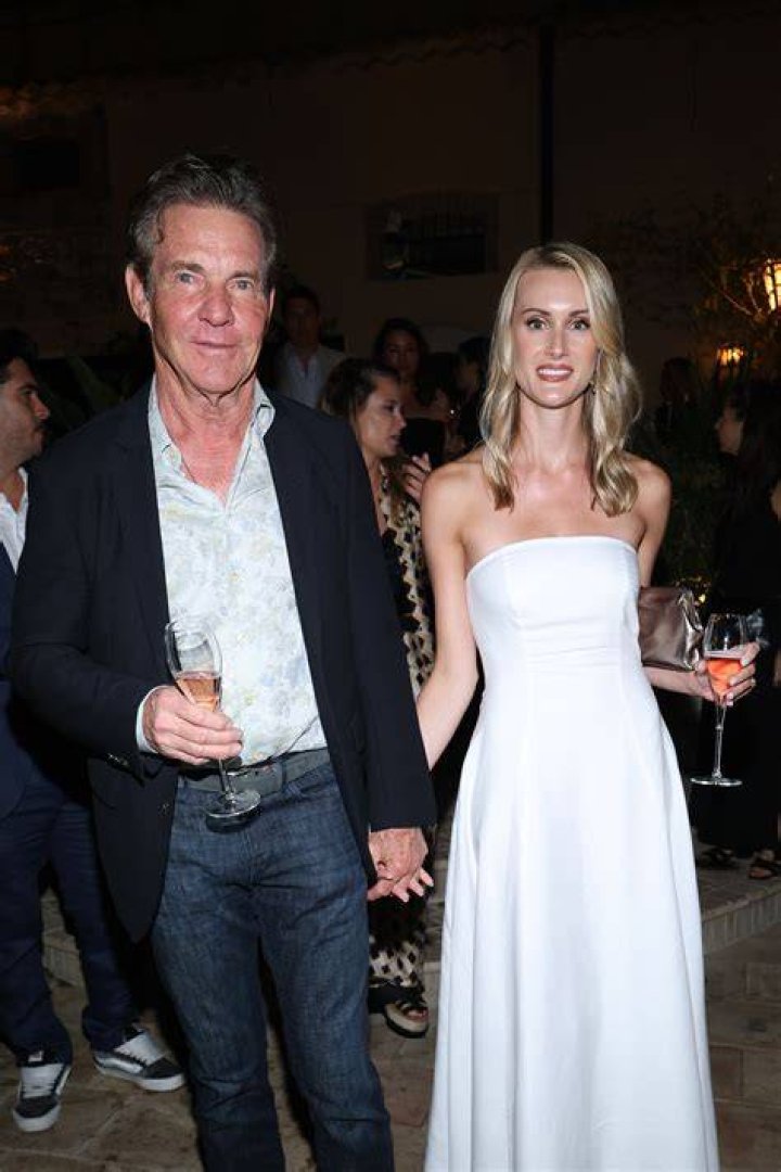 Dennis Quaid and exwife Kimberly look like a happy family as they