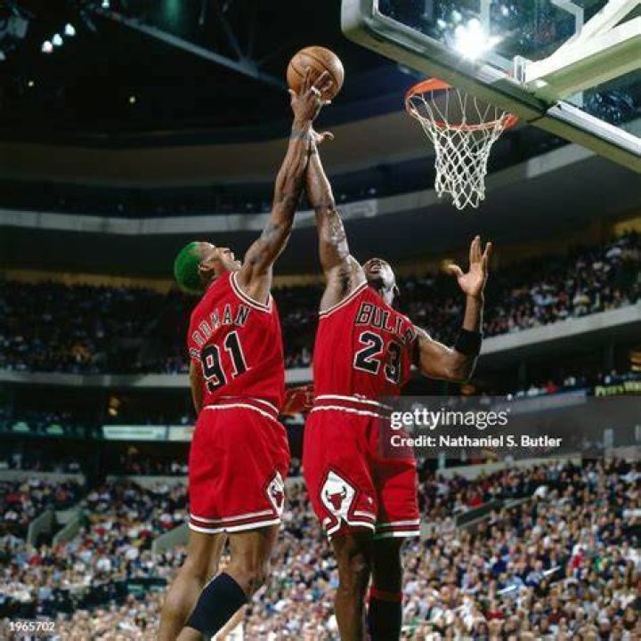 Dennis Rodman. Michael Jordan & Scottie Pippen Michael jordan