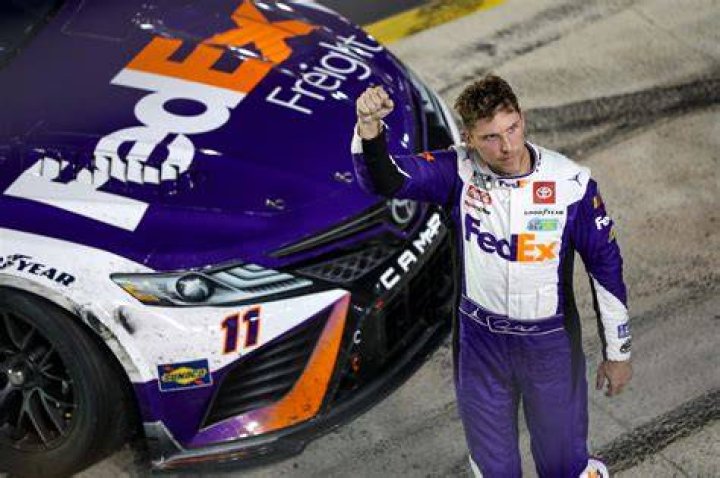 Denny Hamlin's wife Jordan Fish