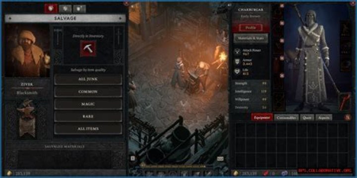 Diablo 4 salvage or sell explained