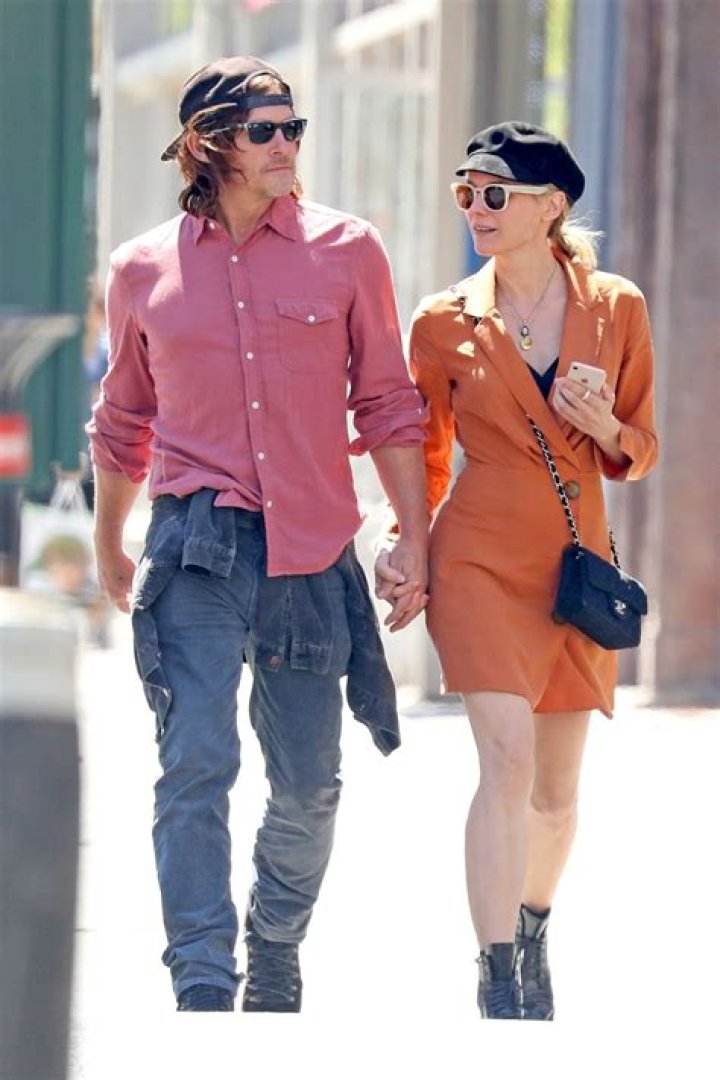 DIANE KRUGER and Norman Reedus Out for Ice Cream in New York 04/24/2019