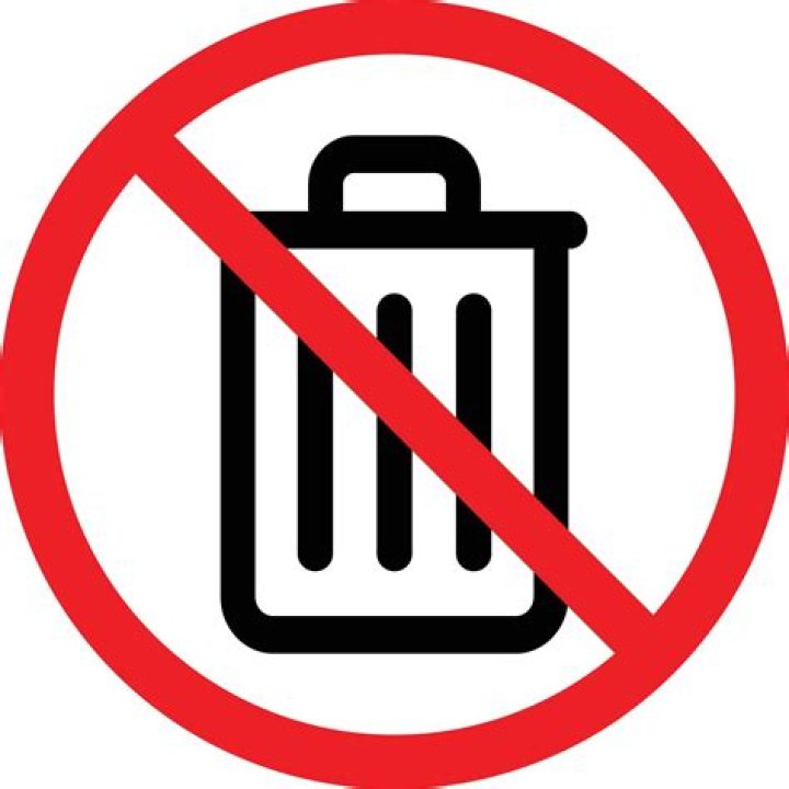 Do Not Trash Symbol