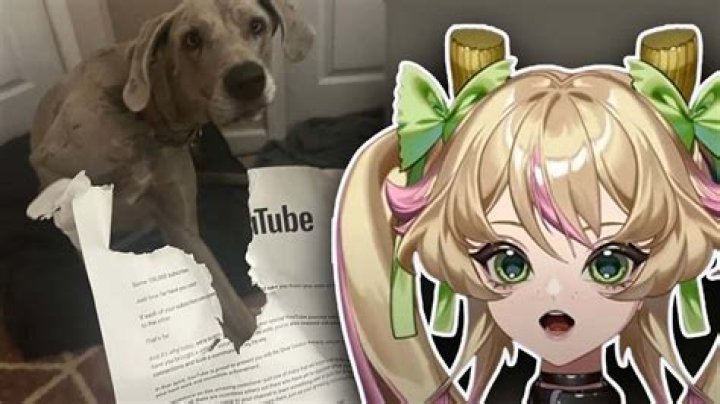 dog eats YouTube
