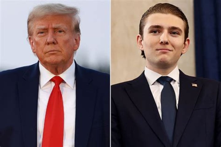 Donald Trump Says Son Barron Is Almost 7Feet Tall, Wife Melania Will