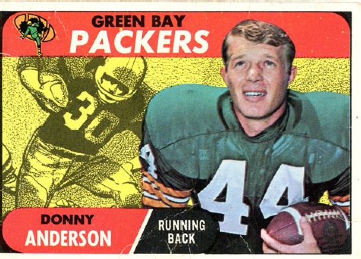 Donny Anderson (44), running back, from 1966 to 1971 Green bay
