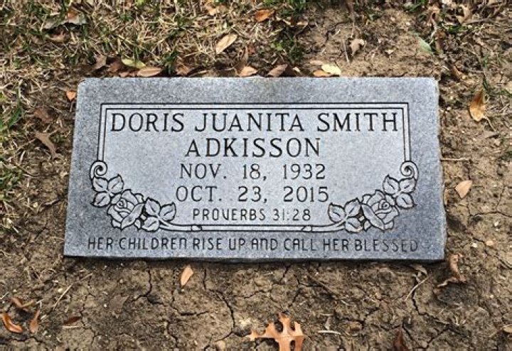 Doris Juanita Smith Adkisson (19322015) Find A Grave Memorial