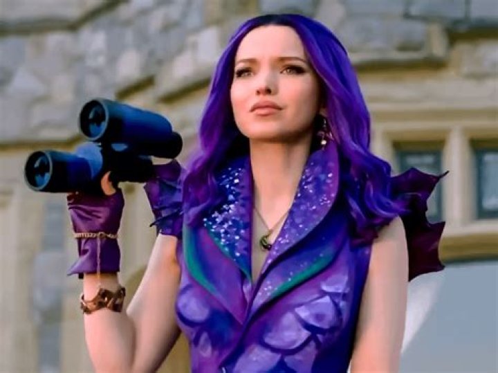 Dove Cameron as Mal the daughter of Maleficent Sofia Carson as Evie the