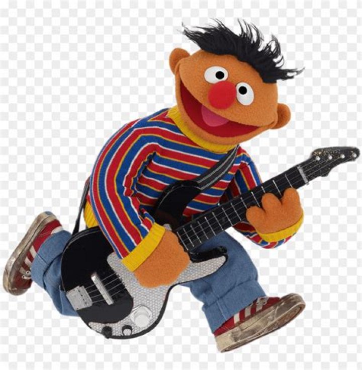 Download Sesame Street Ernie With Duck Png Bert & Ernie HD