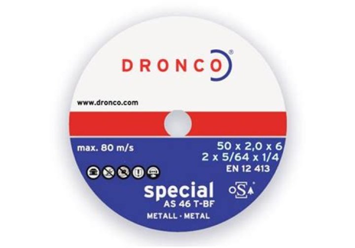 Dronco CS 46 ALU BF CUTTING WHEELS CA Trade Supplies
