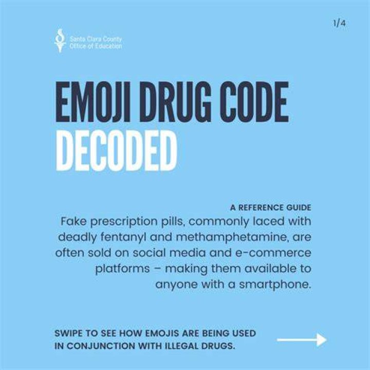 Drug EMOJI Decoded El Dorado County District Attorney