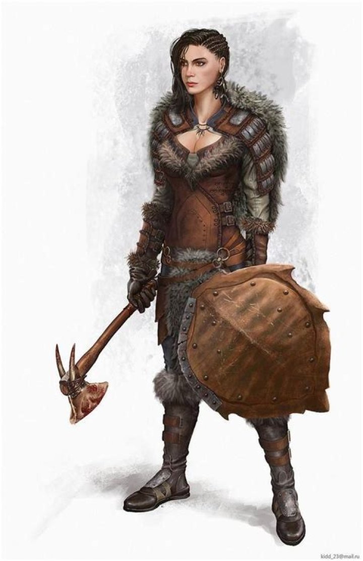 Dungeons & Dragons Female Barbarians (inspirational) Imgur Fantasy