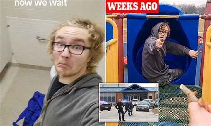 Dylan Butler Iowa School Shooter Posted Cryptic Photo from School