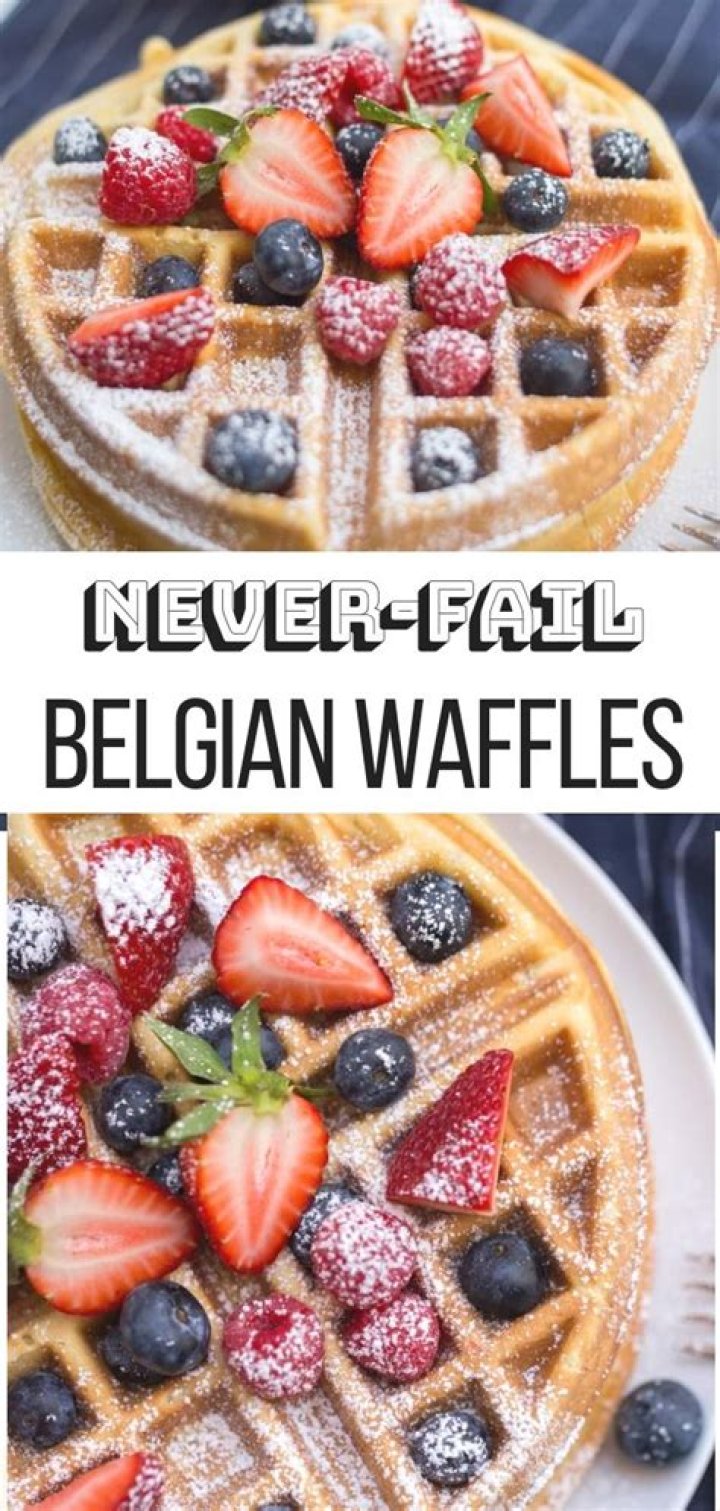 EASIEST Belgian Waffles Lauren's Newest Tasty Made Simple