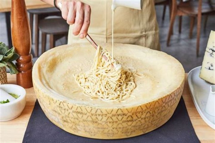 Eat Pasta Served Out Of A Cheese Wheel In Newstead