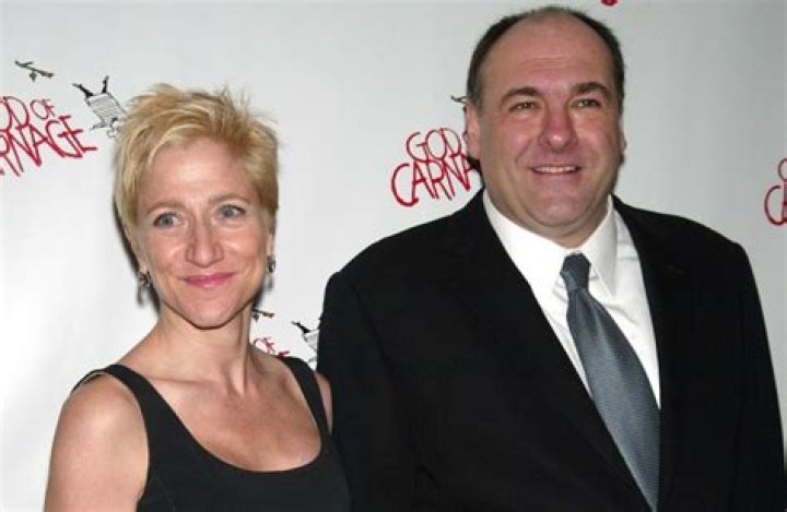 Edie Falco, joined by Stanley Tucci, went home with the award for