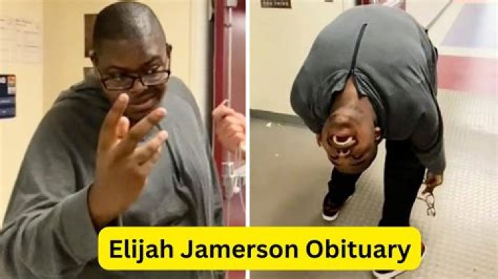 Elijah Jamerson Obituary & Cause Of Death Who Was Elijah Jamerson
