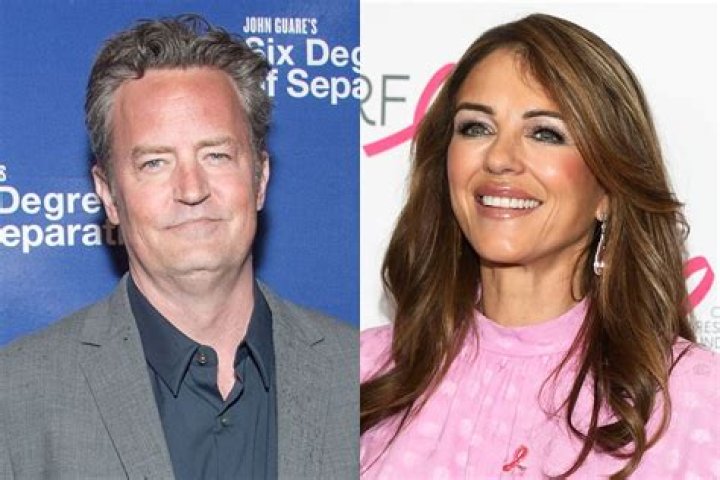 Elizabeth Hurley Says Working With Matthew Perry On 'Serving Sara' Was