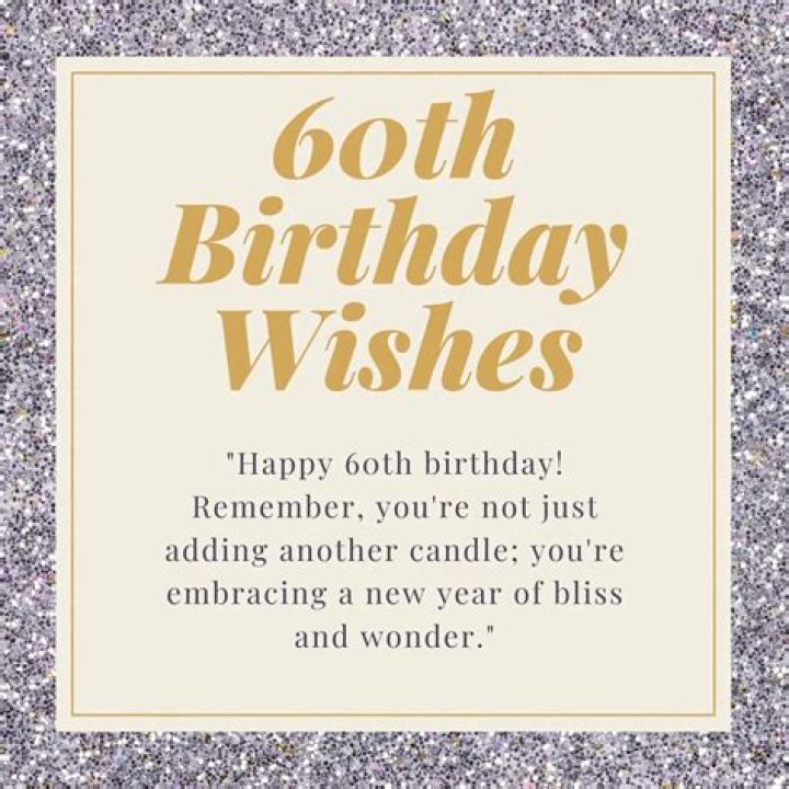 Embracing The Golden Years: Inspirational 60th Birthday Wishes