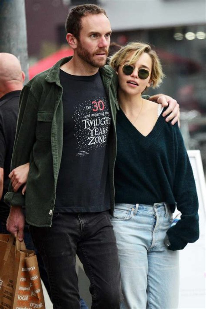 Emilia Clarke and boyfriend Charlie McDowel Out in Venice 10 GotCeleb