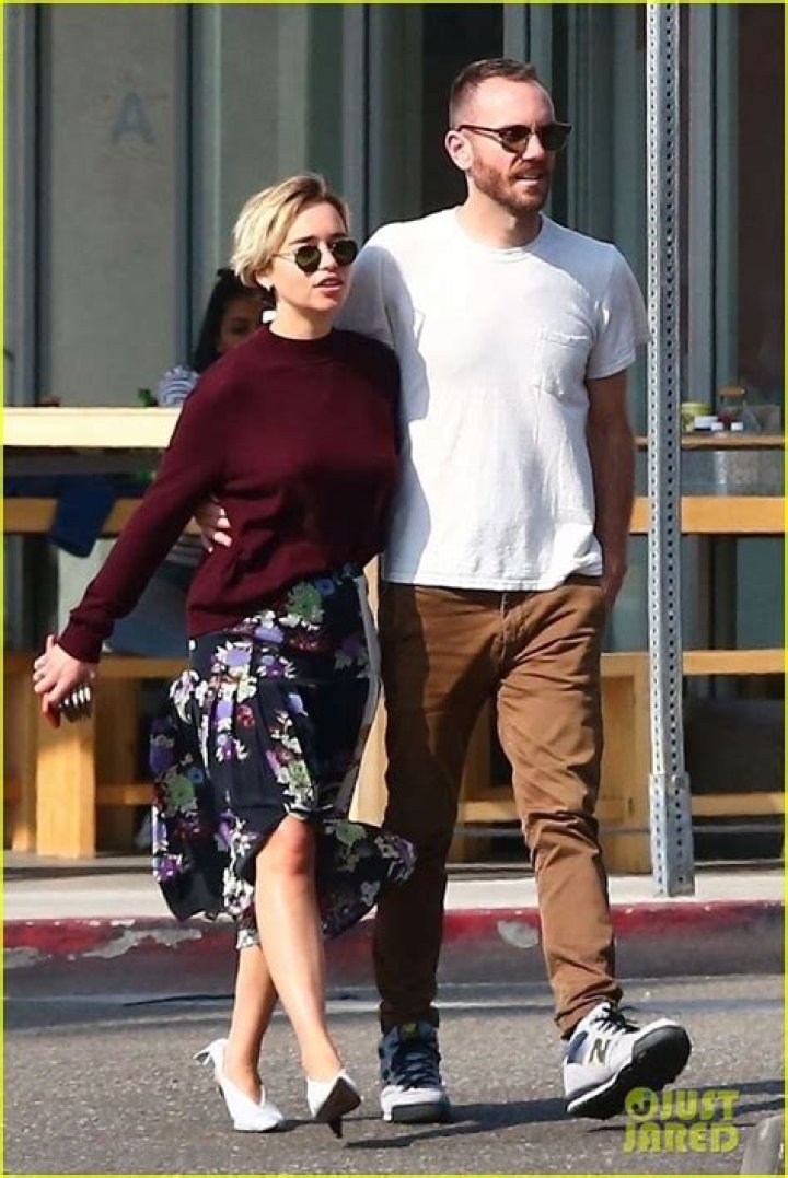 EMILIA CLARKE and Charlie McDowel Out in Venice Beach 11/04/2018