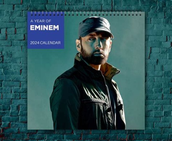 Eminem 2024 Calendar sold by Gary SKU 94438990 Printerval