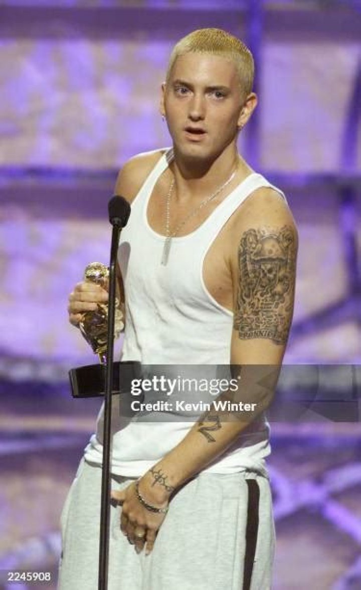 Eminem At Source Awards, La, Ca, 1999, By Robert Hepler Celebrity