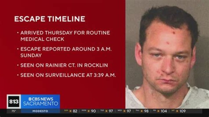 Eric Abril; Murder Suspect Captured After Escaping Hospital In