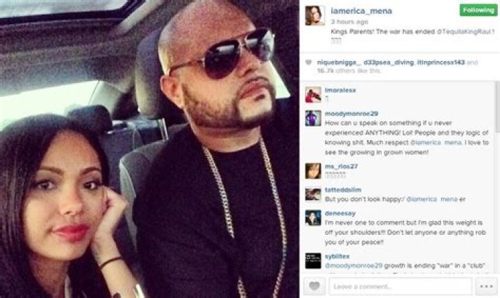 Erica Mena makes peace with Terror Squad&rsquo;s Raul Conde, father of her