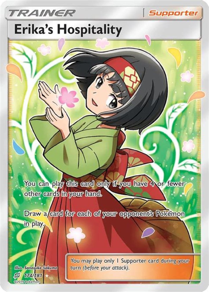 Erika&rsquo;s Hospitality FA Pokemon Card, Toys & Games, Board Games & Cards