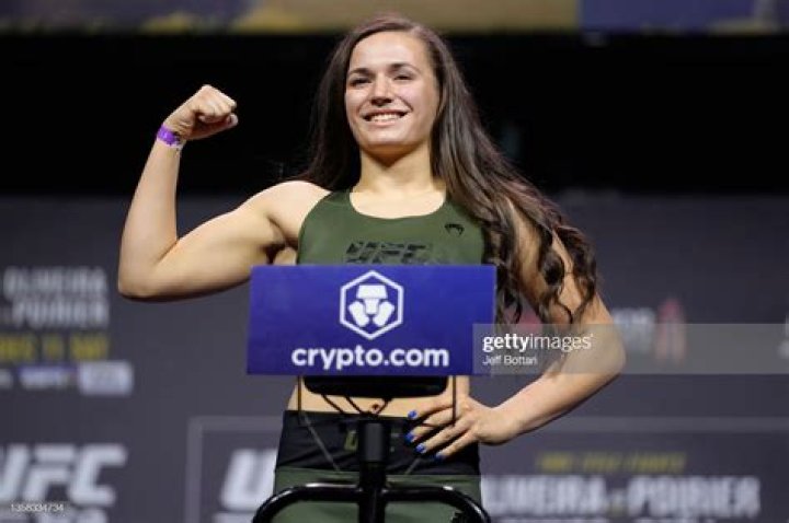Erin Blanchfield nombra leyenda UFC que la inspir&oacute; Superluchas