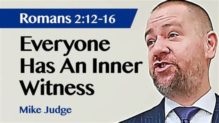Everyone Has An Inner Witness Romans 21216 Sermon Mike Judge