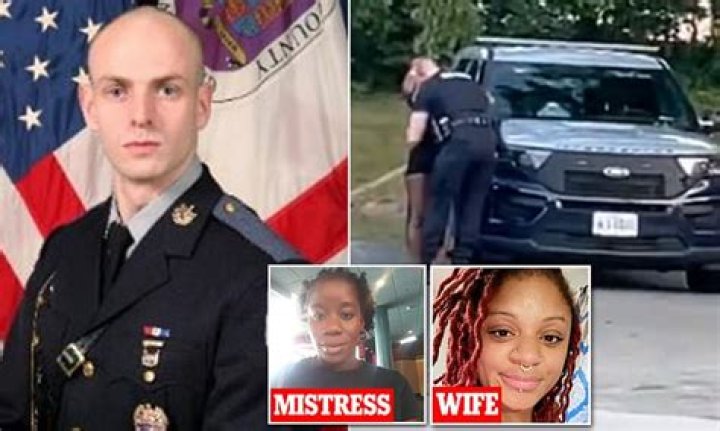 EXCLUSIVE Maryland officer Francesco Marlett who was caught cheating