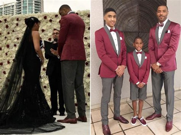 ExNBA Star Kenyon Martin Hitched On Miami Yacht The Bride Wears Black