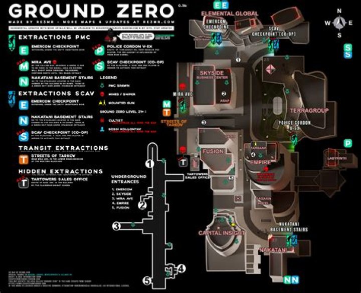 Extraction Ground Zero Tarkov Tarkov r/EscapefromTarkov