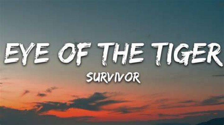 Eye Of The Tiger Lyrics YouTube