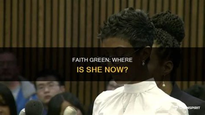 Faith Green Now Where is Gregory Green's ExWife Today? Update