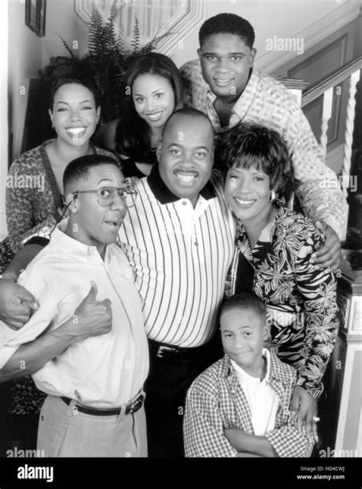 FAMILY MATTERS, (front) Orlando Brown, (middle, from left) Jaleel