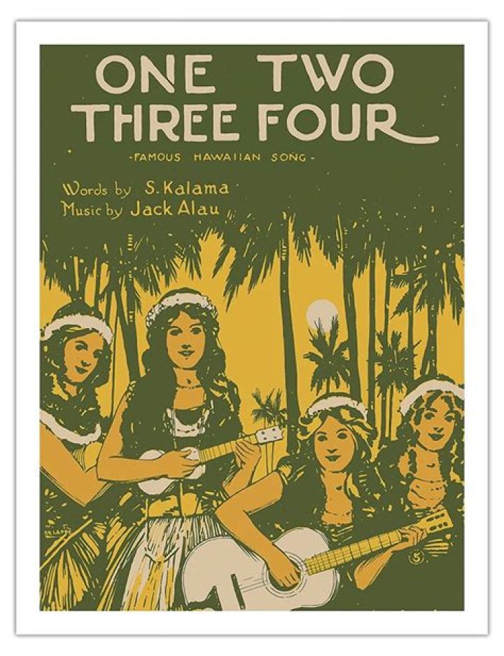 Famous Hawaiian Songs Poster Print by unknown (18 x 24)