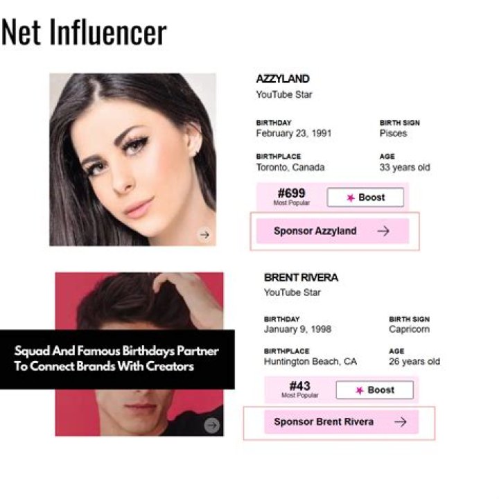 Famous Influencer Birthdays Jasmine Rae Age, Bio, Wiki